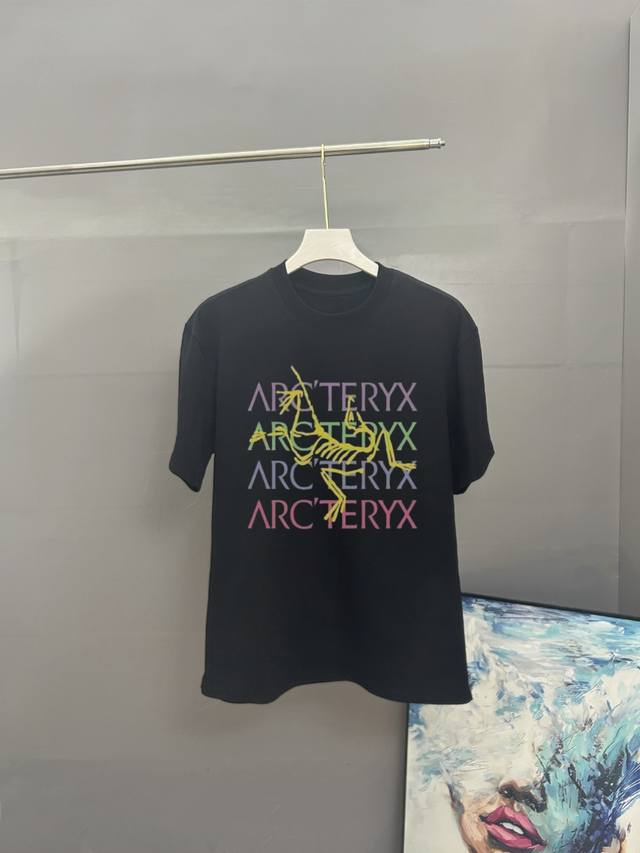 Arc'Teryx 2025 Spring and Summer Classic Printed Round Neck Short Sleeve T-shirt