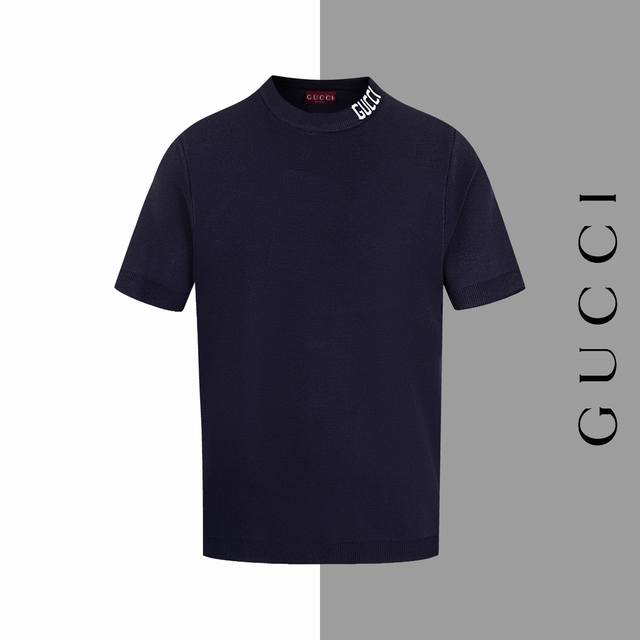 Style #Z184 Gucci letter knitted short sleeves Same style as Gucci official webs