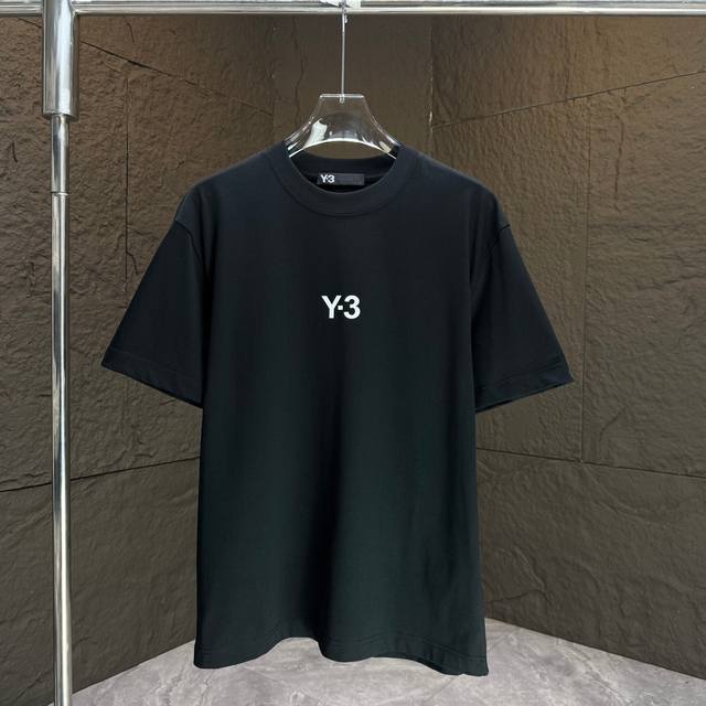 Y3* Yohji Yamamoto* 2025 Spring and Summer New Short Sleeve T-shirt Heavy Cotton