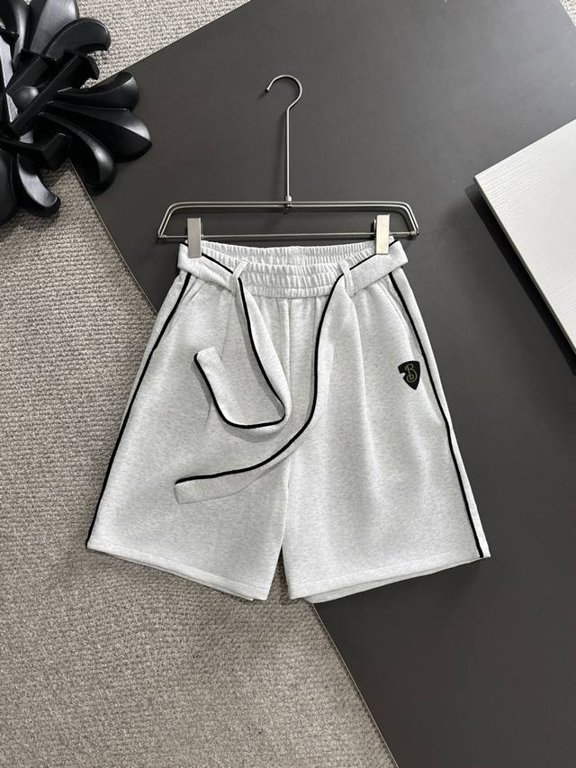 High-quality Burberry 2025 spring and summer new high-end elastic casual pants,