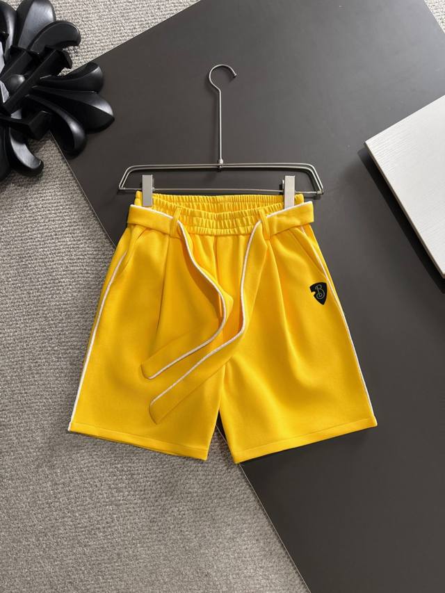 High-quality Burberry 2025 spring and summer new high-end elastic casual pants,