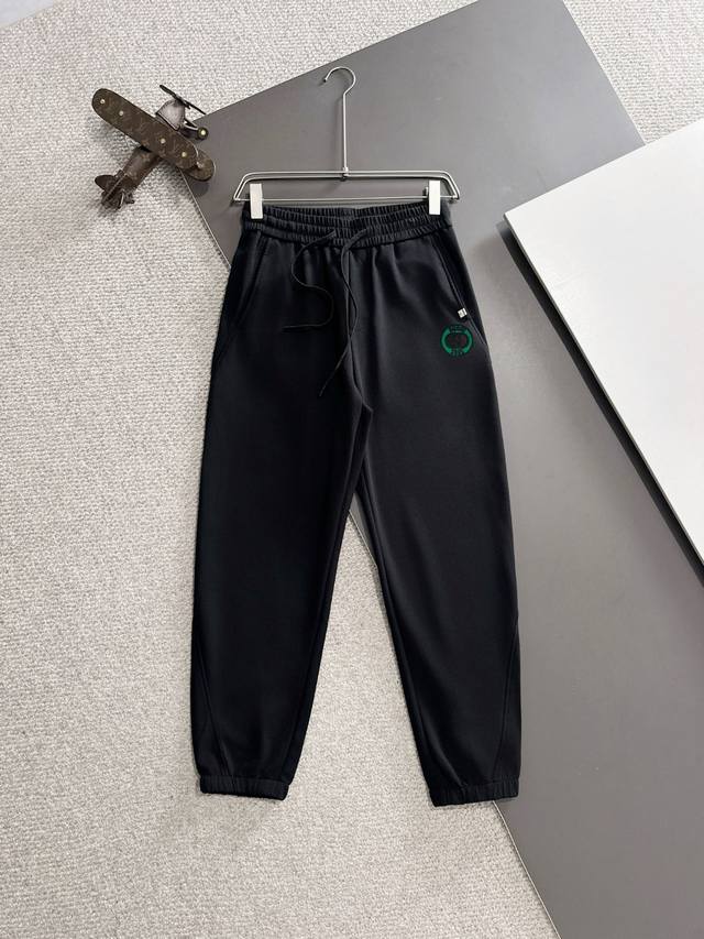 Next-day delivery Gucci 2025 spring and summer new elastic casual pants, thin co