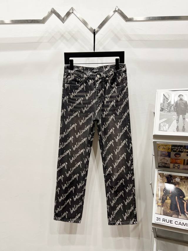 Style: K1310 New 2025 Balenciaga jeans The fabric is made of custom-woven high-d
