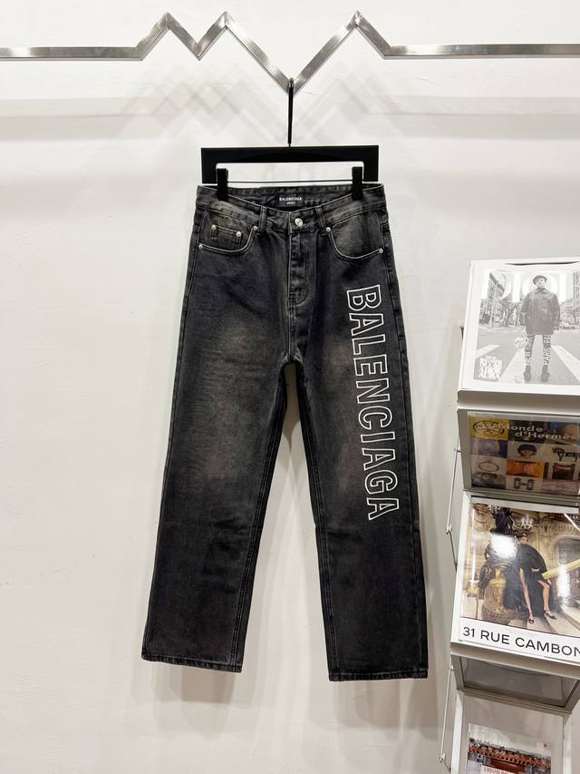 Style: K1110 New 2025 Balenciaga jeans The fabric is made of custom-woven high-d
