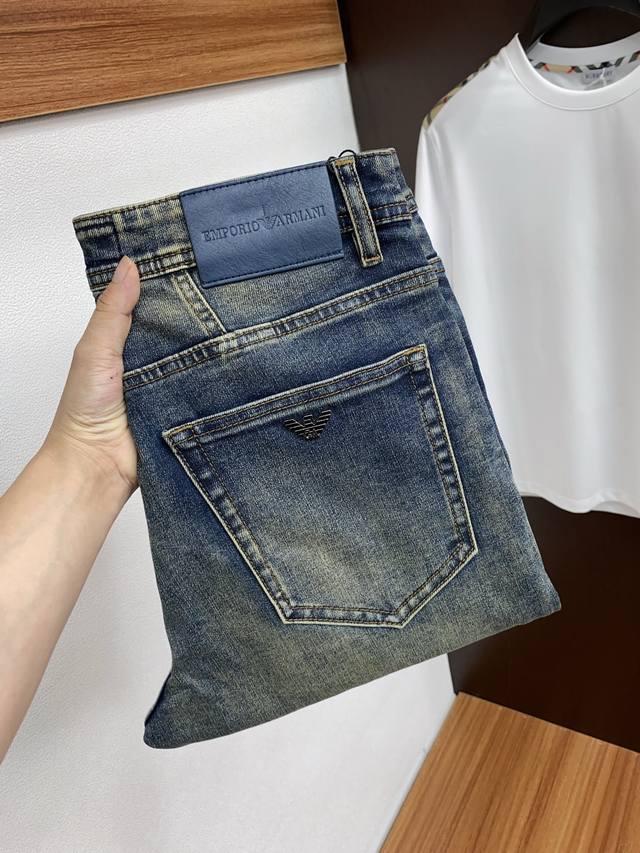 Autumn and Winter Armani 25 Autumn and Winter New Men's Jeans Original Factory O