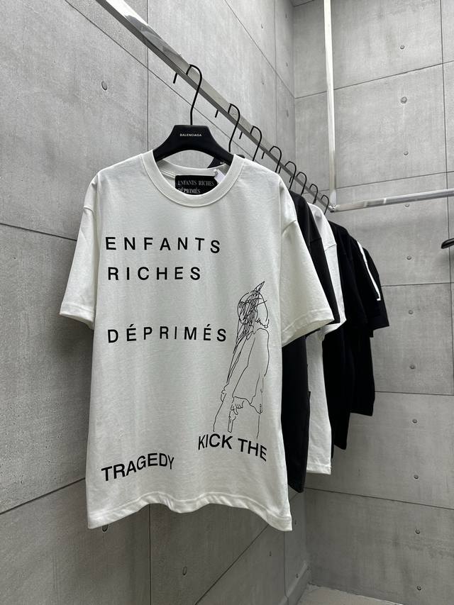 022 Erd Melancholy rich second generation 25Ss Messy woman woman short sleeves U