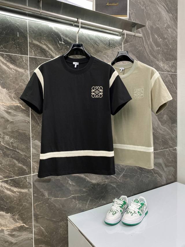 2025 new Loewe customized 320G pure cotton fabric has been washed and treated. N