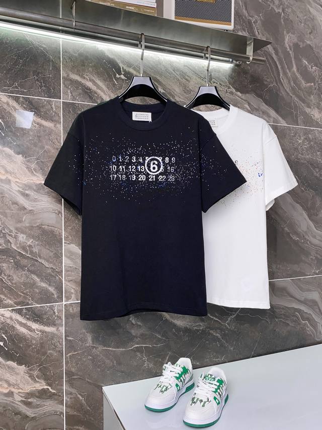 2025 new Margiela custom 320G pure cotton fabric has been washed and treated, no