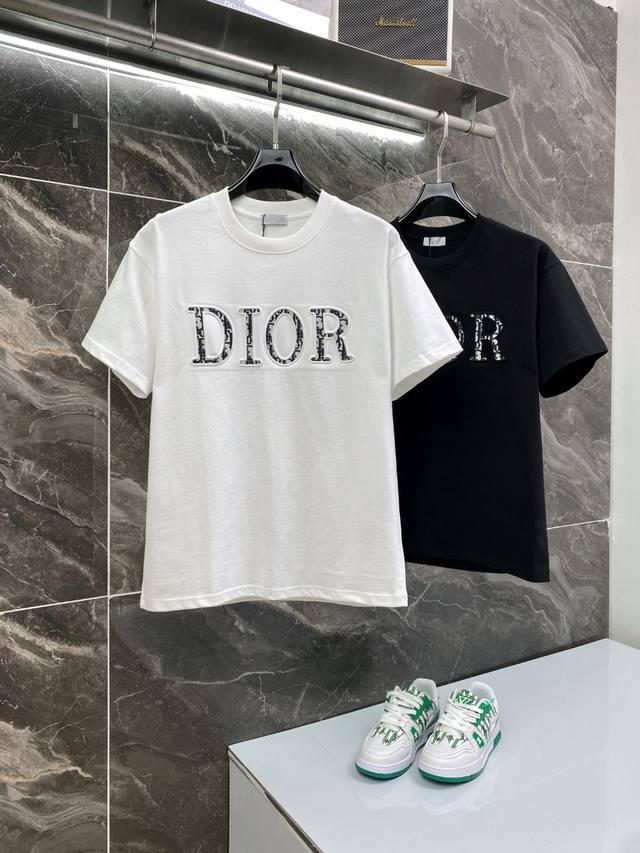 2025 new Dior custom 320G pure cotton fabric has been washed and treated. No shr