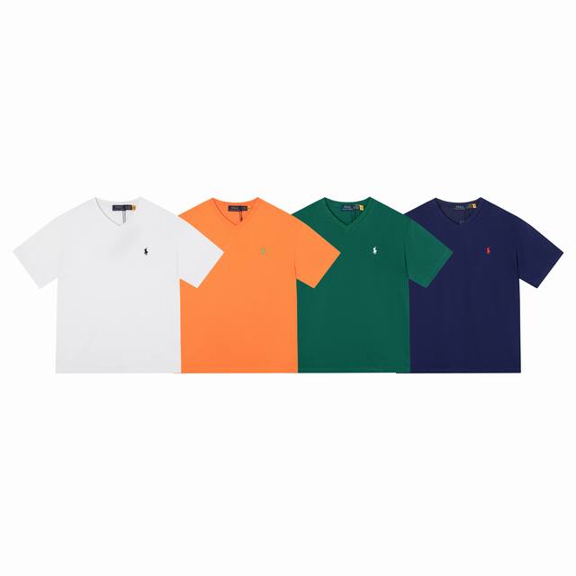 Style number: 512 Ralph Lauren 2025 summer new color pure cotton 240g Tajima emb