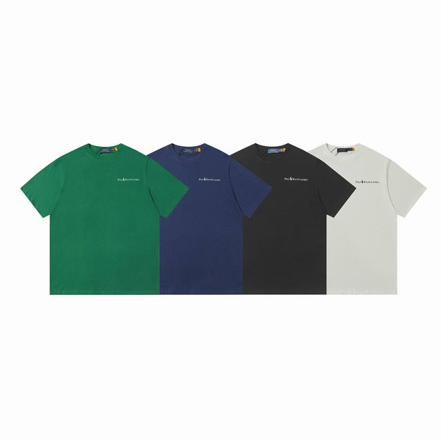 Style number: 505 Ralph Lauren 25Ss summer new silicone Polo embossed round neck
