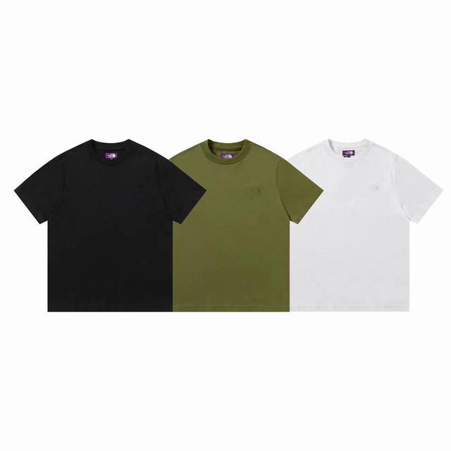 Style No.: 8020 The North Face classic small logo basic short-sleeved T-shirt cl