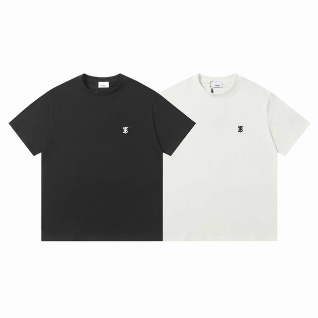 Style number: 710 Burberry classic chest logo embroidered short-sleeved T-shirt,
