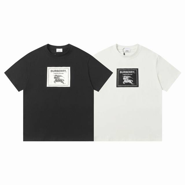 Style number: 707 Burberry classic printed short-sleeved T-shirt, unisex style H