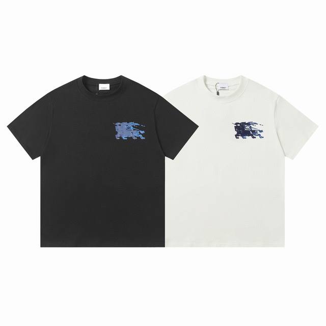 Style number: 701 Burberry classic chest overlap short-sleeved T-shirt, unisex s