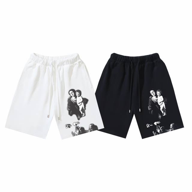 1177# Off-White Brushed Cotton Terry 450G Heavy Mary Mary Jesus Angel Religious