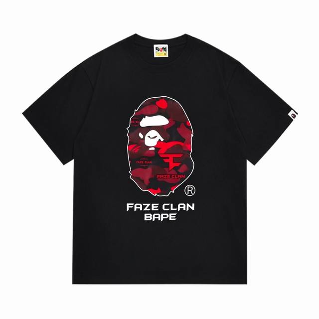 Sc275# Top version Bape uses 260g high-quality high-weave pure cotton fabric Dou