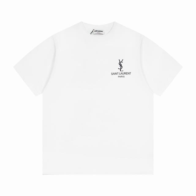 New arrival: Style: G961 YSL Saint Laurent's new classic logo printed on the che