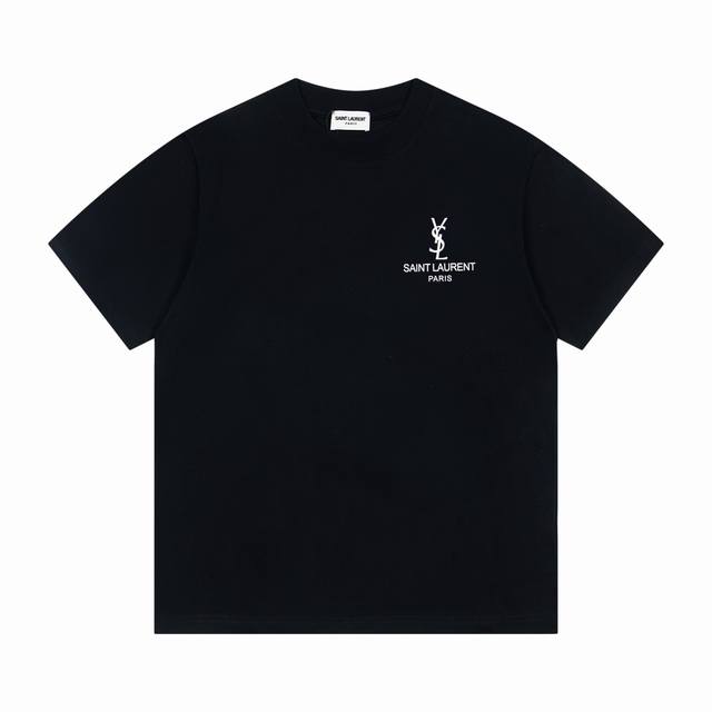 New arrival: Style: G961 YSL Saint Laurent's new classic logo printed on the che
