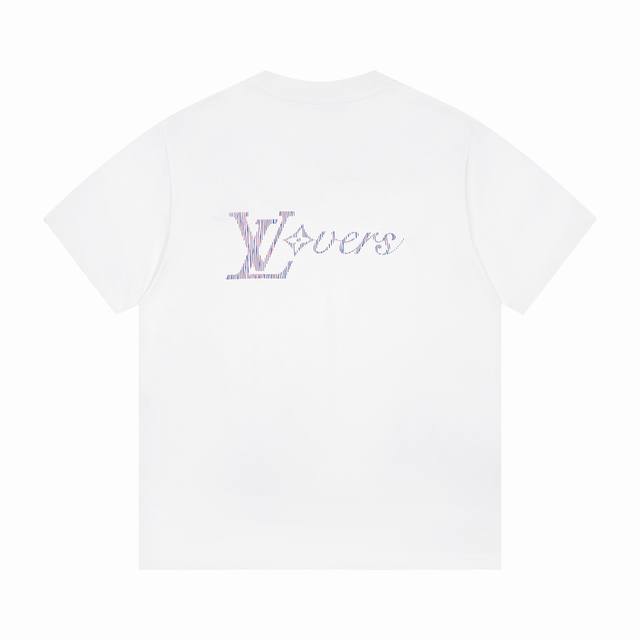 New arrival Model number: G955 Louis Vuitton's new chest logo printed casual rou