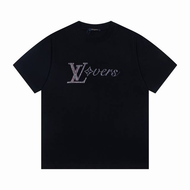 New arrival Model number: G955 Louis Vuitton's new chest logo printed casual rou