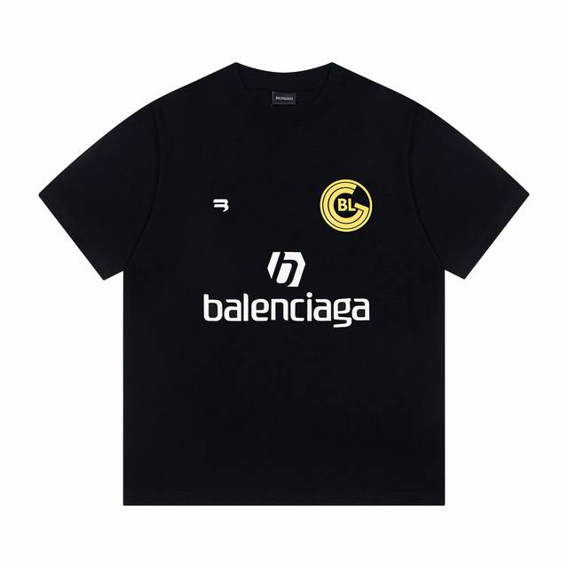 New arrival Style number: G947 Balenciaga's new letter print casual round neck s