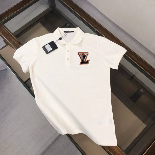 Louis Vuitton Lv Louis Vuitton 25 Spring/Summer latest Polo shirt ~ Highly recom
