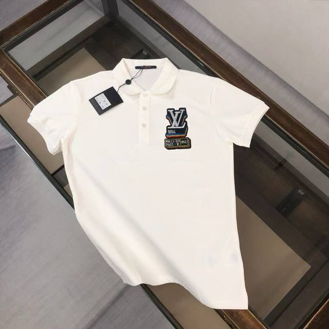 Louis Vuitton Lv Louis Vuitton 25 Spring/Summer latest Polo shirt ~ Highly recom