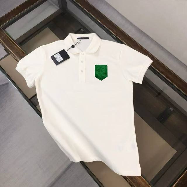 Louis Vuitton Lv Louis Vuitton 25 Spring/Summer latest Polo shirt ~ Highly recom
