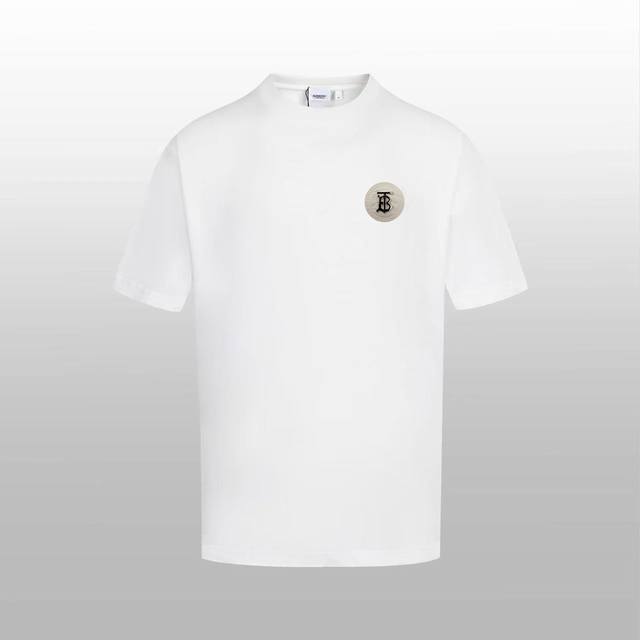 Abur*Berry Burberry's latest spring and summer round neck short-sleeved couple T