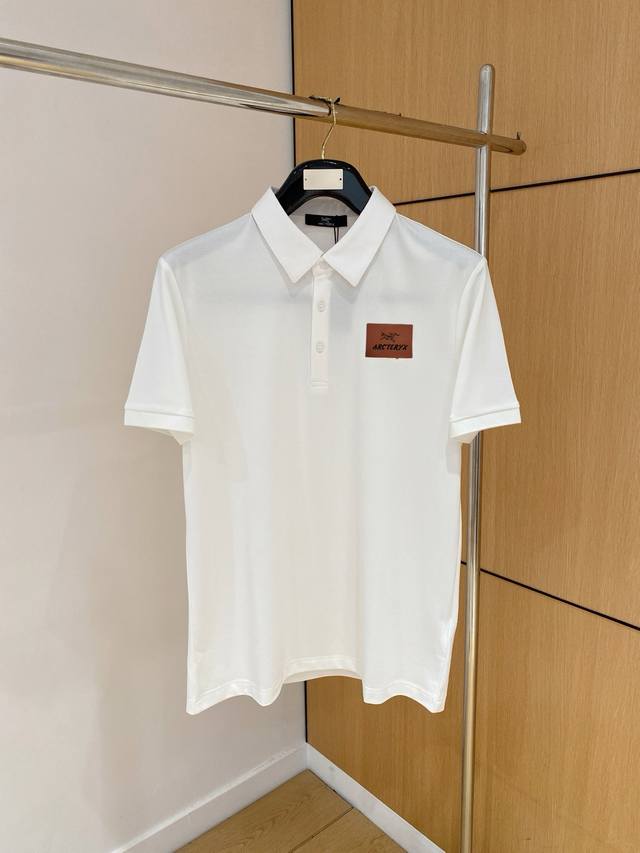 Arc'teryx summer new T-shirt lapel short-sleeved Polo shirt, custom-made fabrics
