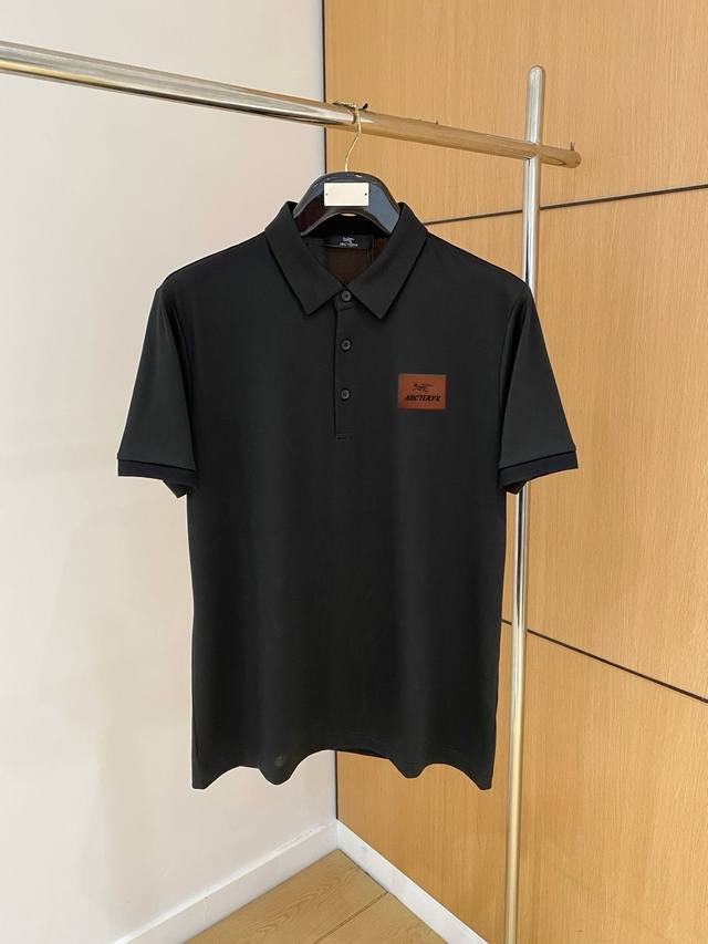 Arc'teryx summer new T-shirt lapel short-sleeved Polo shirt, custom-made fabrics