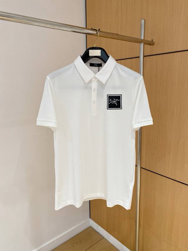 Arc'teryx summer new T-shirt lapel short-sleeved Polo shirt, custom-made fabrics