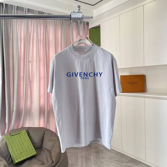 Gvc* Givenchy 2025 summer new personalized letter logo printing custom fabric 30