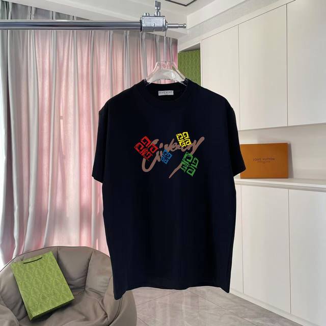Gvc* Givenchy 2025 summer new personalized letter logo printing custom fabric 30