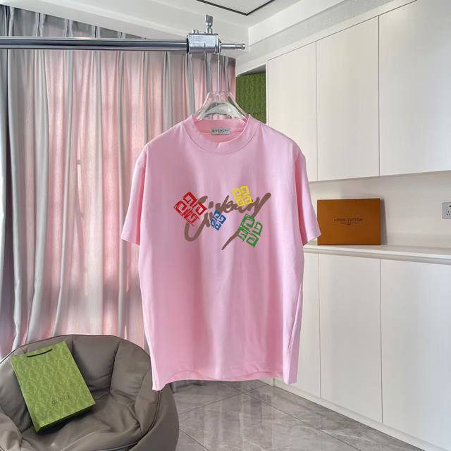 Gvc* Givenchy 2025 summer new personalized letter logo printing custom fabric 30