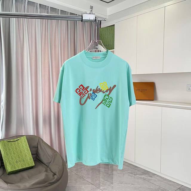 Gvc* Givenchy 2025 summer new personalized letter logo printing custom fabric 30