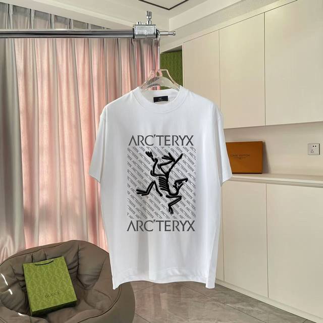 Arc'teryx* Arc'teryx 2025 summer new personalized logo printed short-sleeved T-s
