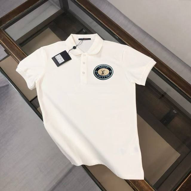 Louis Vuitton Lv Louis Vuitton 25 Spring/Summer latest Polo shirt ~ Highly recom