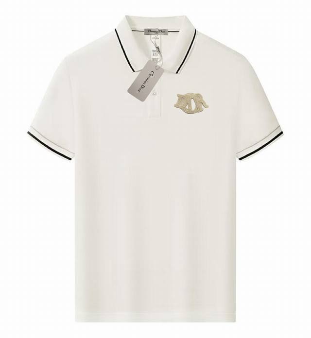 Dior summer new T-shirt lapel short-sleeved Polo shirt, high quality. Custom-mad