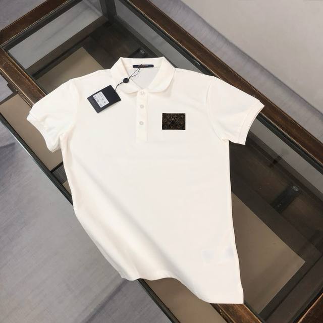 Louis Vuitton Lv Louis Vuitton 25 Spring/Summer latest Polo shirt ~ Highly recom
