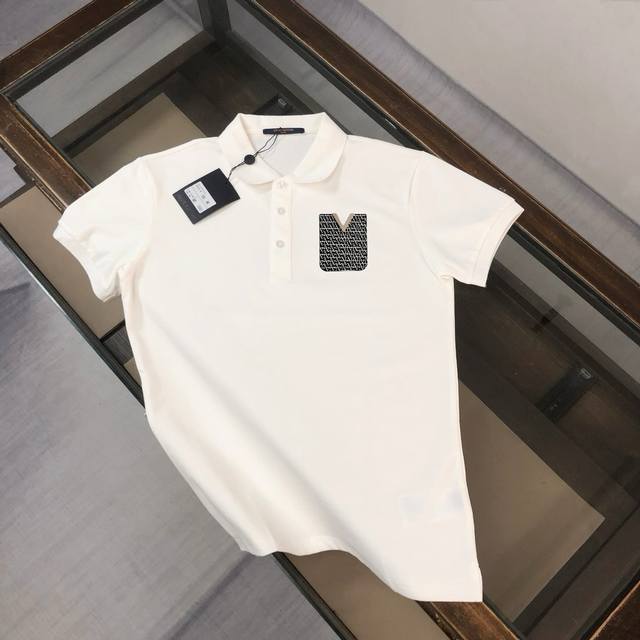 Louis Vuitton Lv Louis Vuitton 25 Spring/Summer latest Polo shirt ~ Highly recom