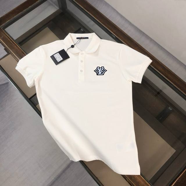 Louis Vuitton Lv Louis Vuitton 25 Spring/Summer latest Polo shirt ~ Highly recom