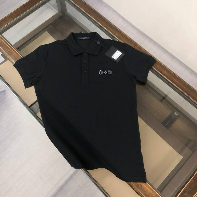 Louis Vuitton Lv Louis Vuitton 25 Spring/Summer latest Polo shirt ~ Highly recom