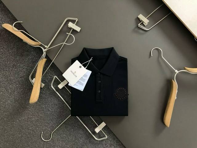 Moncler's latest spring and summer 25 Polo shirt~ Highly recommended business ca