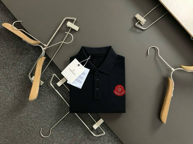 Mon*Cler new summer T-shirt with lapel and short sleeves, custom-made in the cou