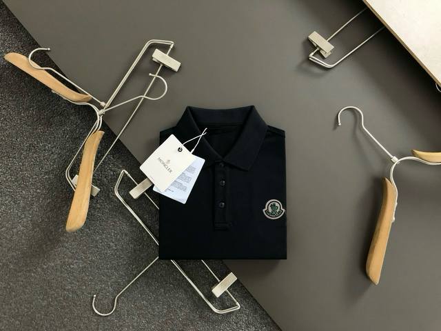 Mon*Cler new summer T-shirt with lapel and short sleeves, custom-made in the cou