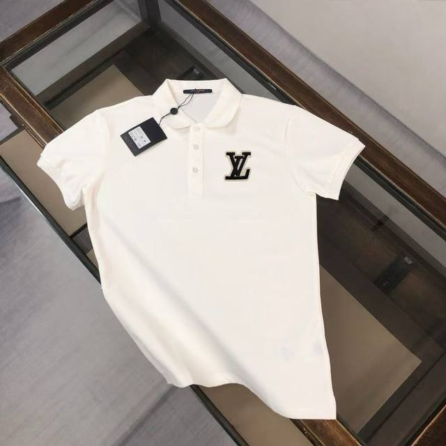 Louis Vuitton Lv Louis Vuitton 25 Spring/Summer latest Polo shirt ~ Highly recom