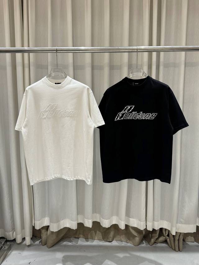 25Sswe11Done Moon niche fashion brand pearl logo spring and summer pure cotton r