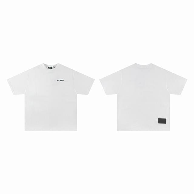 Welldone Moon niche fashion brand summer small logo embroidered letters simple s